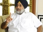 SAD on Friday announced that it would contest the elections to 102 municipal councils and nine municipal corporations on the party symbol. A decision to this effect was taken at a meeting of the party’s halka in-charges and district presidents which was presided over by party president Sukhbir Singh Badal. (HT File)