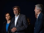 World Health Organization (WHO) Director-General Tedros Adhanom speaks to reporters at a command post which is to coordinate evacuation efforts of the passengers and crew of the hantavirus-stricken cruise ship.