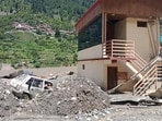 Uttarakhand becomes highly vulnerable during the monsoon season due to its fragile Himalayan terrain. (HT File Photo)