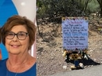 A Mother's Day message was left for the kidnapper outside Nancy Guthrie's home as the search for the 84-year-old continues. 