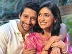 Akash Thosar and Rinku Rajguru were all smiles for a picture together.