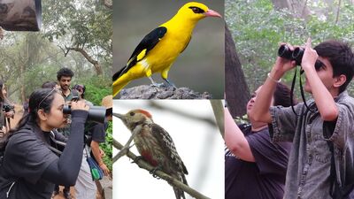 Birdwatching walks are emerging as a popular outdoor weekend activity among Delhiites. (Photos: Mohit Mehta, Kaushani Banerjee and Anjali Bhardwaj.) Birdwatching walks are emerging as a popular outdoor weekend activity among Delhiites. (Photos: Mohit Mehta, Kaushani Banerjee and Anjali Bhardwaj.)