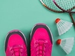 Your badminton shoes should be comfortable and suitable for the court.(Freepik)