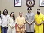 Chief minister Yogi Adityanath announces support for devotional film following cabinet’s event together (Sourced)