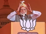 Bengaluru: Prime Minister Narendra Modi addresses a public meeting at the Hindustan Aeronautics Limited Airport in Bengaluru, Karnataka, Sunday, May 10, 2026. 