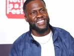 Kevin Hart invites roasters to bring their best for his Netflix roast special, declaring he's ready and not scared. (Photo by Leon Bennett / Getty Images via AFP)