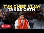 Tamil Nadu Swearing-in Ceremony LIVE: Vijay Takes Oath As CM Today After Congress-VCK-Left-Support Tamil Nadu Swearing-in Ceremony LIVE: Vijay Takes Oath As CM Today After Congress-VCK-Left-Support