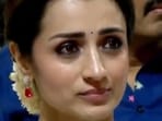 Trisha Krishnan attended the swearing-in ceremony of Vijay, who became the CM of Tamil Nadu.
