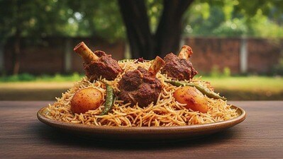 বিরিয়ানির পাত্রের গায়ে লাল কাপড় বাঁধা হয় কেন? (HT_PRINT) বিরিয়ানির পাত্রের গায়ে লাল কাপড় বাঁধা হয় কেন? (HT_PRINT)