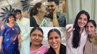 Some of India’s young sporting stars share the quiet rituals their moms follow on match days to wish for their success. Some of India’s young sporting stars share the quiet rituals their moms follow on match days to wish for their success.