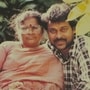 తల్లితో చిరంజీవి