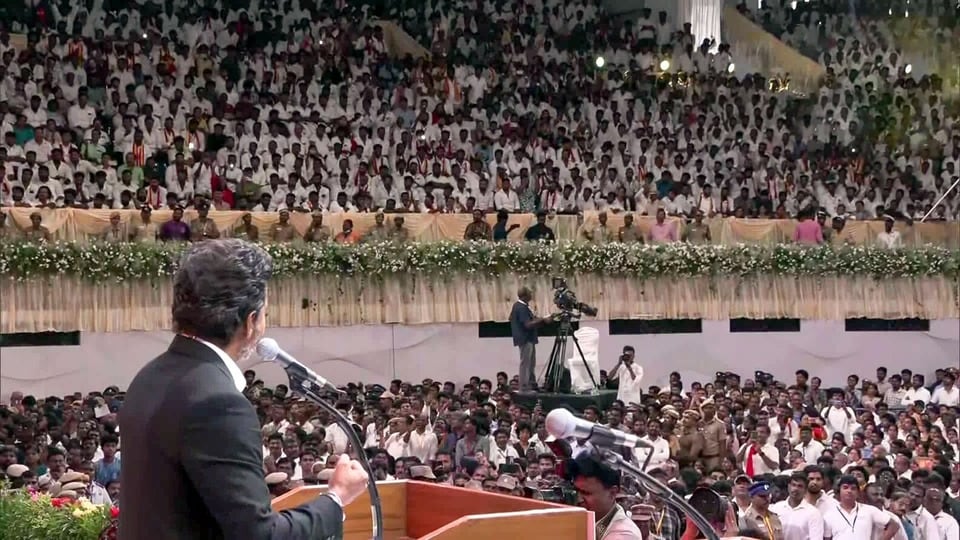 తమిళనాడు సీఎం విజయ్​..(TN DIPR)