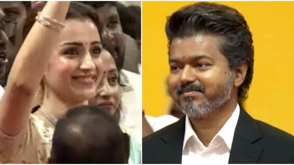 <p>ఈ ఈవెంట్​లో ప్రముఖ నటి త్రిష సెంటర్​ ఆఫ్​ అట్రాక్షన్​గా నిలిచారు. ఆమె తల్లితో కలిసి ఈ వేడుకలో త్రిష పాల్గొన్నారు.</p>