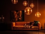 Warm summer evening light sets the perfect ambience for relaxation. 