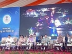 During the inaugural ceremony in Delhi on Monday. (PTI)