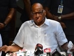 Lawande met with party supremo Sharad Pawar on Sunday at his Modi Baug residence in Pune. (HT FILE)