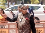 Congress MP Shashi Tharoor during the Special session of the Parliament, in New Delhi, Saturday, April 18, 2026. 