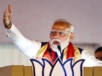 Hyderabad: Prime Minister Narendra Modi addresses a public meeting, at Secunderabad in Hyderabad, Telangana, Sunday, May 10, 2026. (PTI Photo) (PTI05_10_2026_000836A)