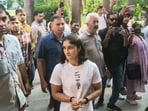 Vinesh Phogat arrives at the venue of the National Open Ranking Wrestling Tournament amid a row over her eligibility and WFI's show-cause notice