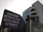 The nearly two-kilometre-long master sector road connects the area with the Dwarka Expressway and separates Sector 102 from Sector 102A. (HT Archive)