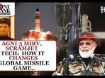 India test‑fired a new Agni‑V with MIRV warheads and followed it within 24 hours with a successful hypersonic scramjet test, in what HT's Executive Editor Shishir Gupta calls a game‑changing boost to India’s nuclear deterrent. India test‑fired a new Agni‑V with MIRV warheads and followed it within 24 hours with a successful hypersonic scramjet test, in what HT's Executive Editor Shishir Gupta calls a game‑changing boost to India’s nuclear deterrent.