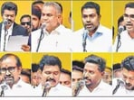 Nine ministers sworn in with CM Vijay as TVK cabinet begins to take form