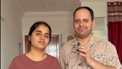 Radhika and Ekansh shared a breakdown of their monthly expenses as a married couple living in Bengaluru (Instagram/@radhi.and.ekansh) Radhika and Ekansh shared a breakdown of their monthly expenses as a married couple living in Bengaluru (Instagram/@radhi.and.ekansh)