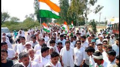 Brijendra had switched over to the Congress from the Bharatiya Janata Party (BJP) ahead of the 2024 Lok Sabha polls. (HT File) Brijendra had switched over to the Congress from the Bharatiya Janata Party (BJP) ahead of the 2024 Lok Sabha polls. (HT File)