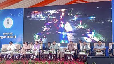 During the inaugural ceremony in Delhi on Monday. (PTI) During the inaugural ceremony in Delhi on Monday. (PTI)