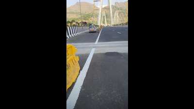 From May 1 to May 11, the highway police have taken action against 308 motorists for violating traffic rules on the stretch. (HT) From May 1 to May 11, the highway police have taken action against 308 motorists for violating traffic rules on the stretch. (HT)