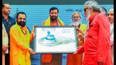 Haryana Chief minister during the state-level program of the Somnath Swabhiman Parv, in Kurukshetra on Monday. (Sourced) Haryana Chief minister during the state-level program of the Somnath Swabhiman Parv, in Kurukshetra on Monday. (Sourced)