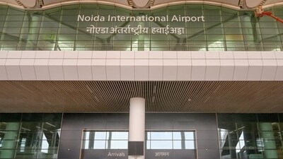 IndiGo is expected to operate the highest number of flights in the initial phase, while Akasa Air, which announced in January that it would base aircraft at the airport, will operate both domestic and international routes. (HT Photos) (HT_PRINT)