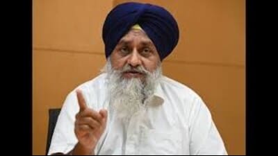 SAD president Sukhbir Singh Badal SAD president Sukhbir Singh Badal