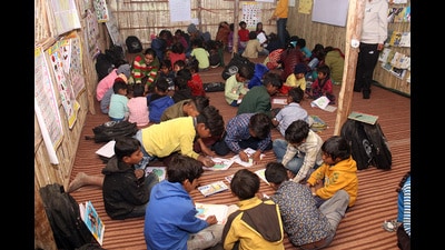 Samagra Shiksha, launched in 2018, covers students from pre-school to Class 12. (HT File) Samagra Shiksha, launched in 2018, covers students from pre-school to Class 12. (HT File)