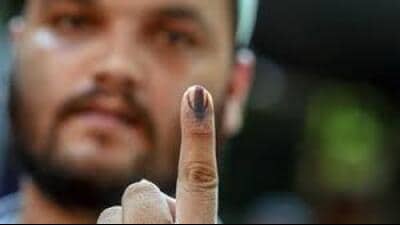 Ward 2, which includes Mansa Devi Complex Sector 2, Sector 6 and Majri village, recorded only 42.80% polling with 4,751 votes. (HT File)