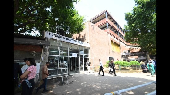 After hearing the arguments, the high court bench of justice Jagmohan Bansal orally said he had seen the series and it did not glorify a particular person. (HT file)