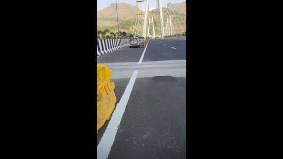 From May 1 to May 11, the highway police have taken action against 308 motorists for violating traffic rules on the stretch. (HT)