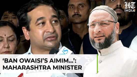 BJP’s Nitesh Rane calls AIMIM a terror group, calls for ban