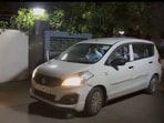 A CBI vehicle at the Punjab vigilance bureau office in Mohali on Monday. (HT) A CBI vehicle at the Punjab vigilance bureau office in Mohali on Monday. (HT)