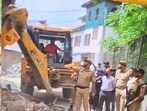 A demolition of a structure linked to drug proceeds underway in Baramulla district. The J&K administration’s crackdown has led to the demolition of 37 houses and structures so far, with 24 of these actions in Kashmir alone. A demolition of a structure linked to drug proceeds underway in Baramulla district. The J&K administration’s crackdown has led to the demolition of 37 houses and structures so far, with 24 of these actions in Kashmir alone.
