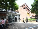 After hearing the arguments, the high court bench of justice Jagmohan Bansal orally said he had seen the series and it did not glorify a particular person. (HT file)