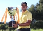 Yurav Premlall with his trophy. Yurav Premlall with his trophy.