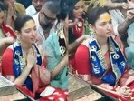 Tamannaah Bhatia: ఉజ్జయిని మహాకాలుడి సేవలో తమన్నా.. భస్మ హారతిలో మిల్కీ బ్యూటీ.. వీడియో వైరల్(ANI)