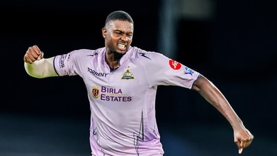 Jason Holder picked up three wickets next and ensured that the Sunrisers never came back into the match. (ANI Pic Service)