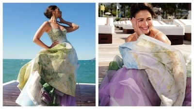 Alia Bhatt embraced a princess-like aesthetic for her first Cannes 2026 look. In the latest photoshoot, she was all smiles, radiantly glowing and posing in front of the sea. (Picture credit: Instagram/@aliabhatt) Alia Bhatt embraced a princess-like aesthetic for her first Cannes 2026 look. In the latest photoshoot, she was all smiles, radiantly glowing and posing in front of the sea. (Picture credit: Instagram/@aliabhatt)