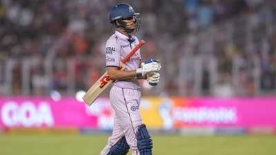 Shubman Gill and Jos Buttler fell early, and the Titans were under early pressure. (PTI)