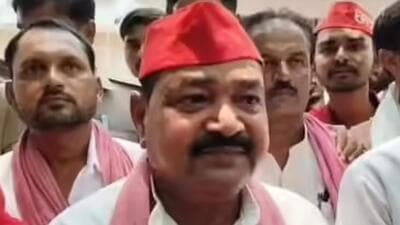 Samajwadi party MP Ajendra Singh Lodhi. (X)