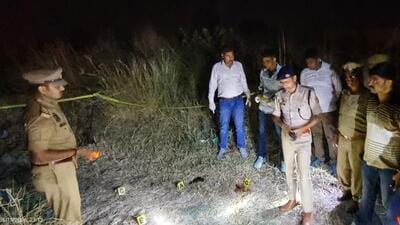The accused was taken near Kuchhman railway station for reconstruction of the crime scene, where was shot in an encounter after he allegedly tried to snatch a cop’s pistol. (Sourced) The accused was taken near Kuchhman railway station for reconstruction of the crime scene, where was shot in an encounter after he allegedly tried to snatch a cop’s pistol. (Sourced)