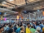 15-minute stir by guards disrupts evening rush hour local services