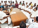 After a series of electoral defeats — including the recent assembly elections, where it came third — the party has split in all but name. (AIADMK/ANI)